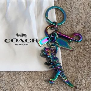 NWOT COACH Dinosaur Keychain/Purse Accessory